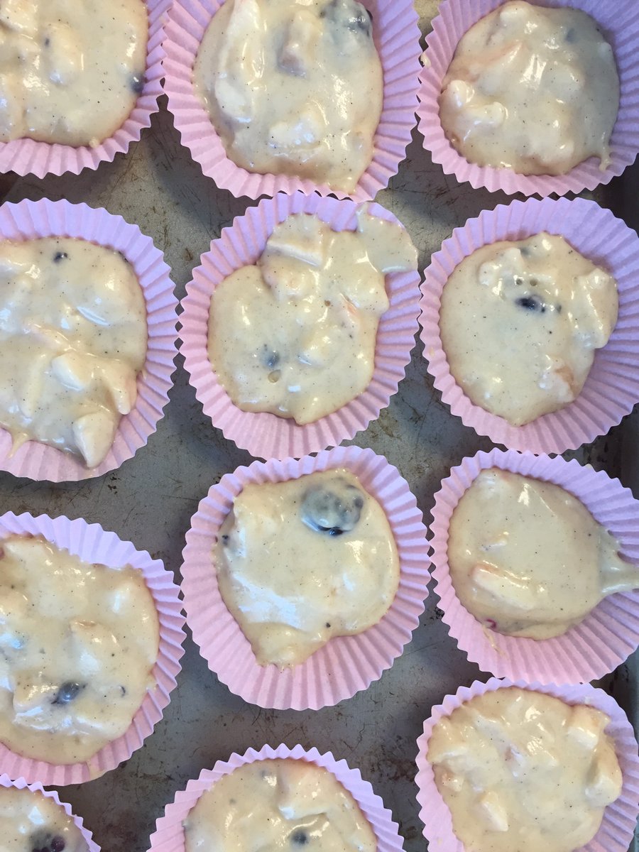 StStephens_Bury's tweet photo. Apple and Blackberry muffins before and after! Reception are so excited to eat them! ๐๐ #learninglovinggrowing #UTW #earlyyearsdt #lifeexperiences https://t.co/p2f0HD2ekS
