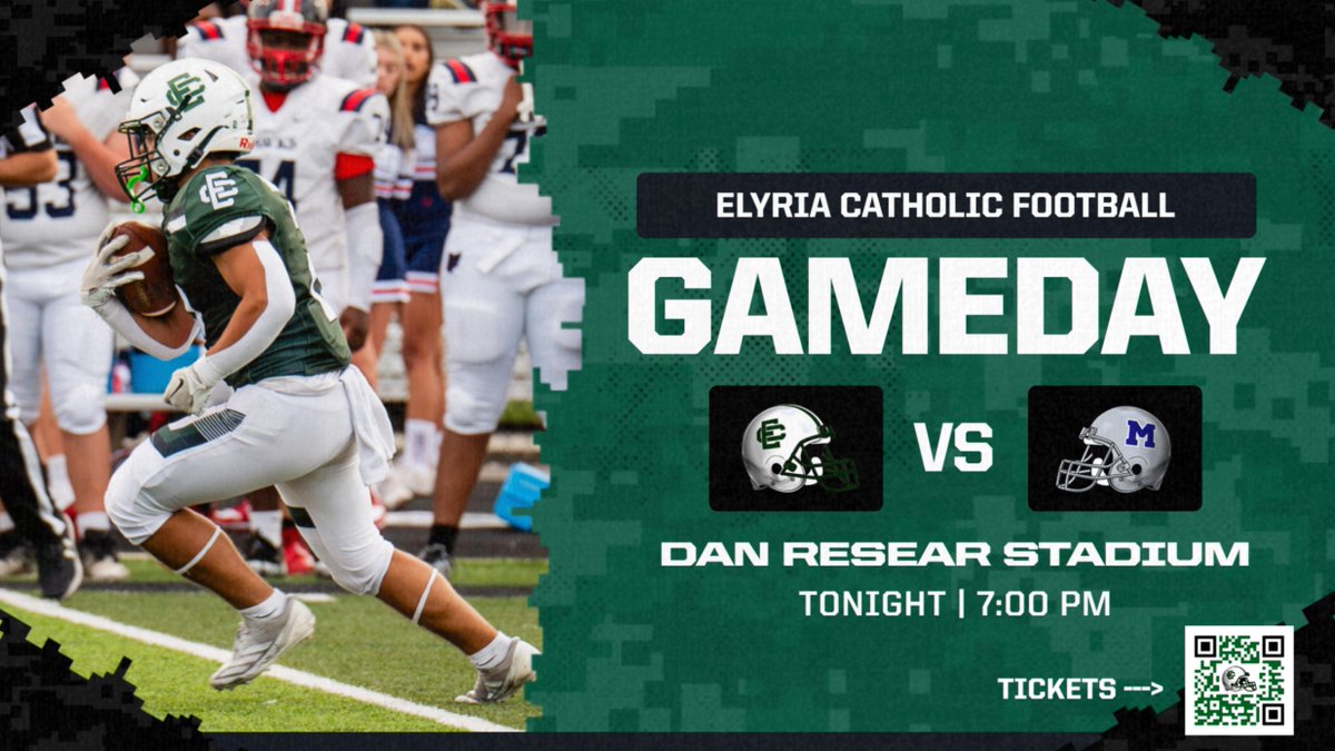 Elyria Catholic Athletics (@echsathletics) on Twitter photo HUGE game tonight at Reaser Stadium!
Hope to see everyone there!
<a href="/ECHSPanthers/">Elyria Catholic High School</a> <a href="/ECHS_Admissions/">EC Admissions</a> <a href="/ECHScheer_/">Elyria Catholic Cheer</a> <a href="/ECPANTHERS/">Panther Football</a> <a href="/MiddieUpdates/">Midview Athletics</a> HUGE game tonight at Reaser Stadium!
Hope to see everyone there!
<a href="/ECHSPanthers/">Elyria Catholic High School</a> <a href="/ECHS_Admissions/">EC Admissions</a> <a href="/ECHScheer_/">Elyria Catholic Cheer</a> <a href="/ECPANTHERS/">Panther Football</a> <a href="/MiddieUpdates/">Midview Athletics</a>