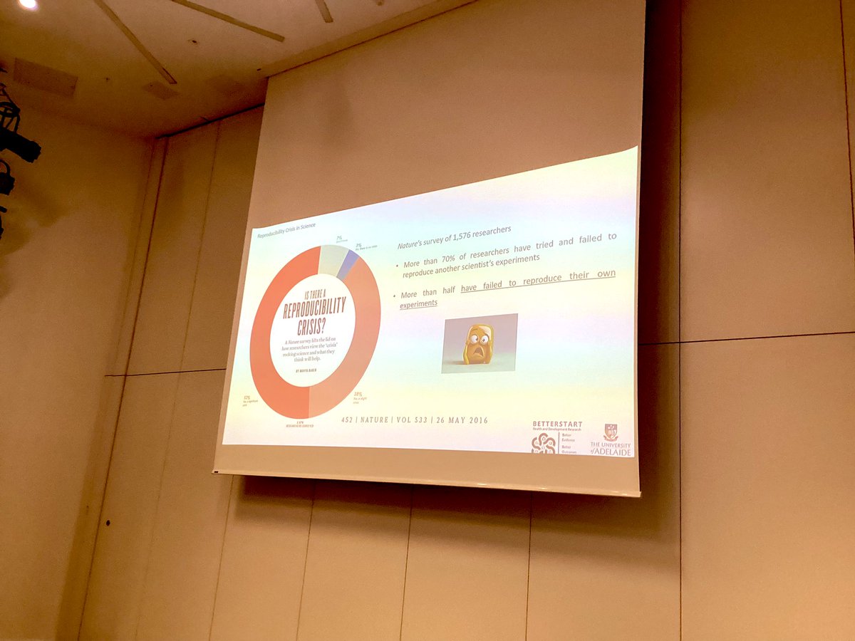 SocSocMed's tweet photo. #SSM2024  ‘Randomise until it hurts’ by John Lynch as the Cochrane lecture at #SSM2024 #Glasgow @SocSocMed
What a great overview of the current trends and challenges in our methodology to produce good evidence https://t.co/2eDIpjWUL6
