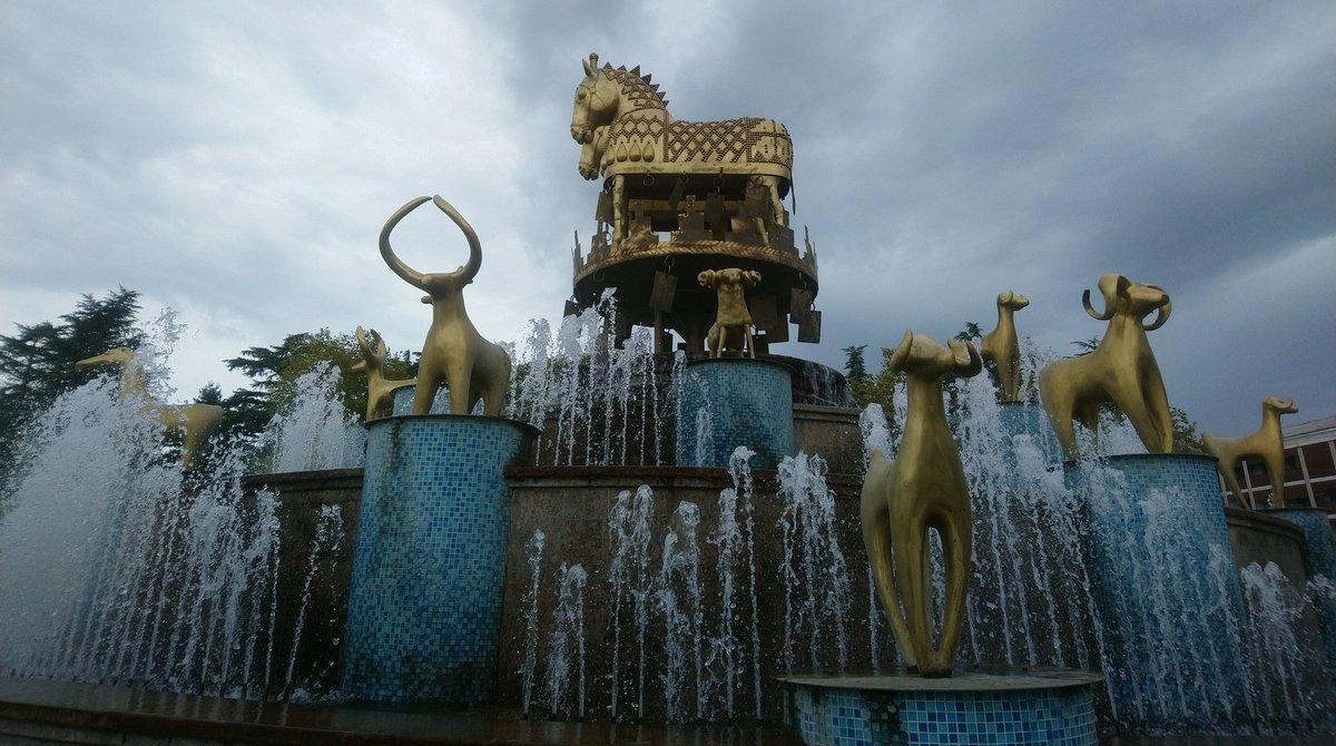 History and archaeology of Georgia in art. I am on my way for the XXVI International Congress of Roman Frontier Studies in Batumi (#LimesCongress)  to present the incredible rich Sudanese archaeological heritage and research in forts in North Omdurman (peeters-leuven.be/detail.php?sea…)