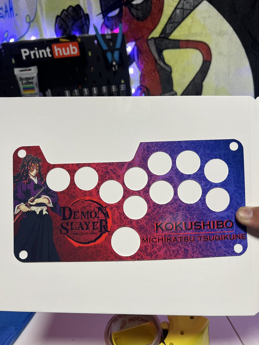Clean demon slayer print