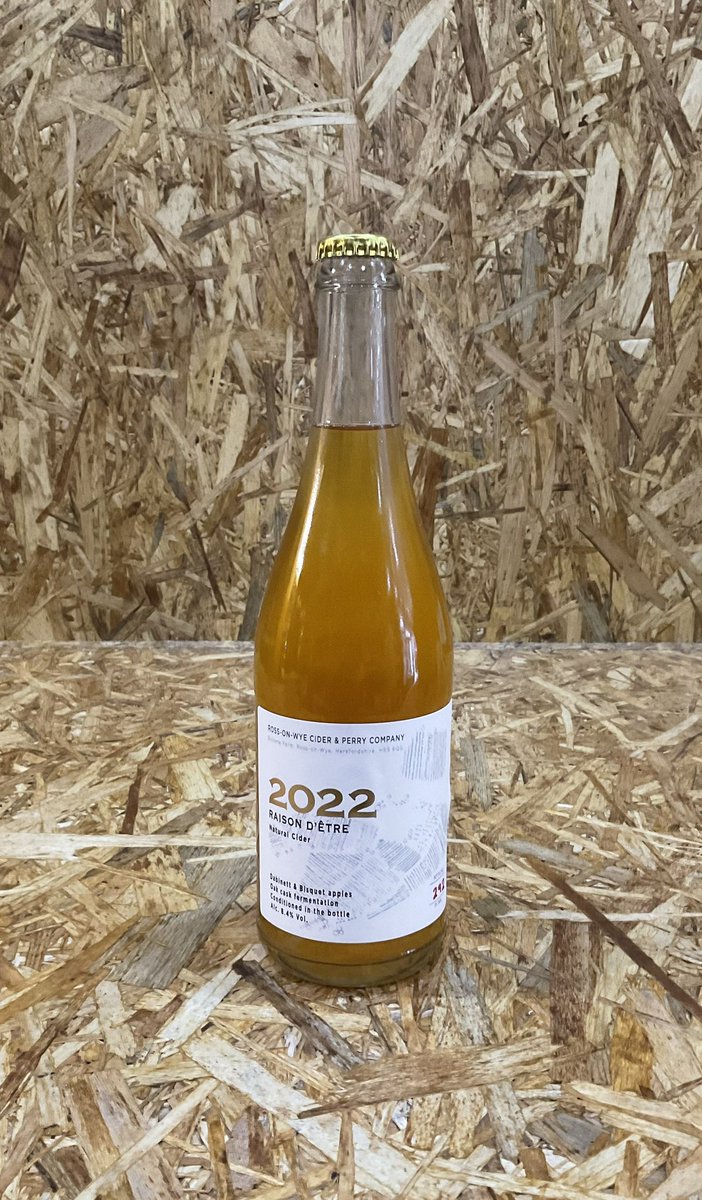 AgainstTheGrain (@atgbeered) on Twitter photo Raison dโEtre from <a href="/RossCider/">Ross Cider</a>, their annual flagship release blended from oak-fermented Dabinett & Bisquet ciders. Hearing some very nice things about this new 2022 vintage. Raison dโEtre from <a href="/RossCider/">Ross Cider</a>, their annual flagship release blended from oak-fermented Dabinett & Bisquet ciders. Hearing some very nice things about this new 2022 vintage.