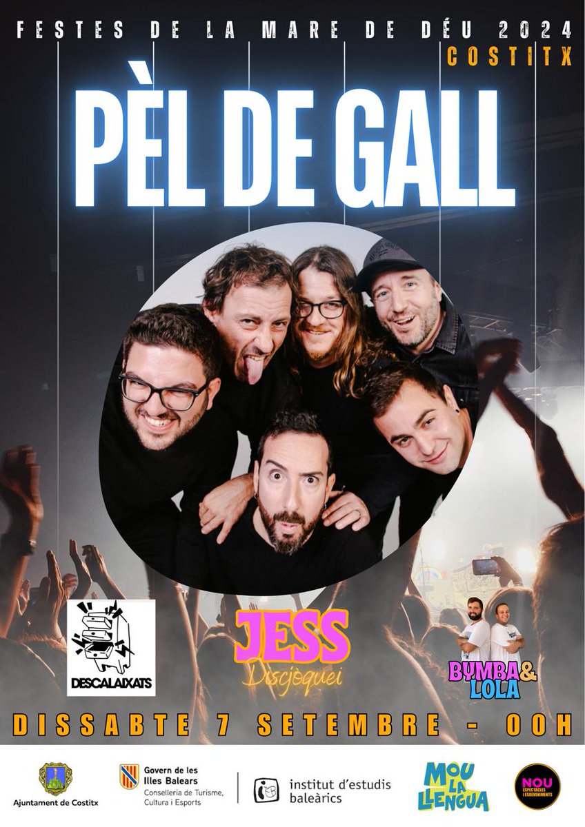 baulesdellengua's tweet photo. 💥El cap de setmana arriba carregat de bona oferta musical #encatalà! Gràcies a la col·laboració d'@IEBalearics 

✅Dissabte
Pèl de Gall, a Costitx
Quasi Nu, a Petra https://t.co/xDYodaLvwA