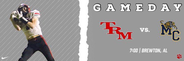 🚨GAMEDAY! 🚨

💥 TRM vs Monroe County

Come out to Brewton Municipal tonight and support your Tigers! 

#WeAreMiller 

The game will be Broadcast on WKNU or live-streamed on team1sports.com/highschool/al/…