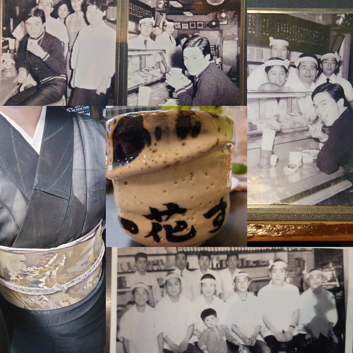 今年最後の着付けの試験も無事に終わり、おそらく受かっているので、地元のお寿司屋さんでお祝いしてきました㊗️
このお店は、15歳で鹿児島から出てきた森進一さんが18歳で歌手になるまで修行したお寿司屋さんです✨
店主のハマちゃんとはゴルフ友達で、時々食べに(喋りに)行ってます😌