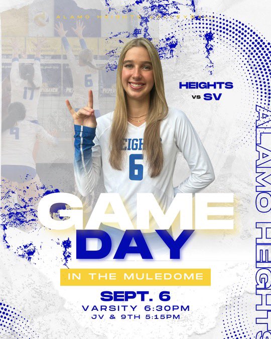 Do you know what day it is???? It’s GAME DAY!!! Come out to the Mule Dome and catch the volleyball game then stroll over for football after!