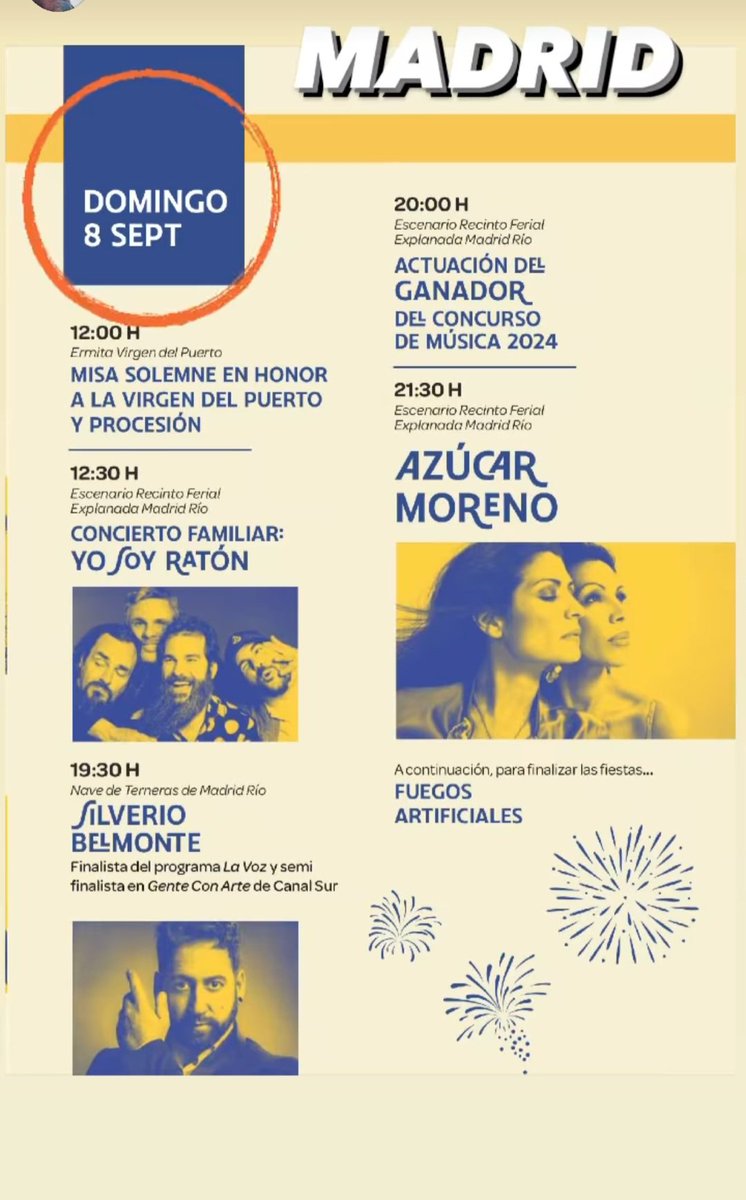 SilverioBel643's tweet photo. Próximas fechas, día 7 de septiembre Cañada Catena-Jaén, día 8 Madrid, Nave de Terneras. Vamos!!!!! https://t.co/9rpwVquqgA