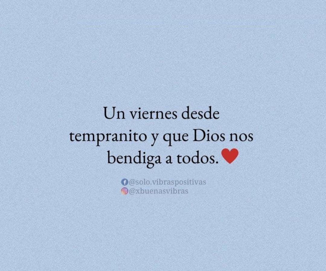 Excelente y bendecido día ✨🙏🏽❤️💯