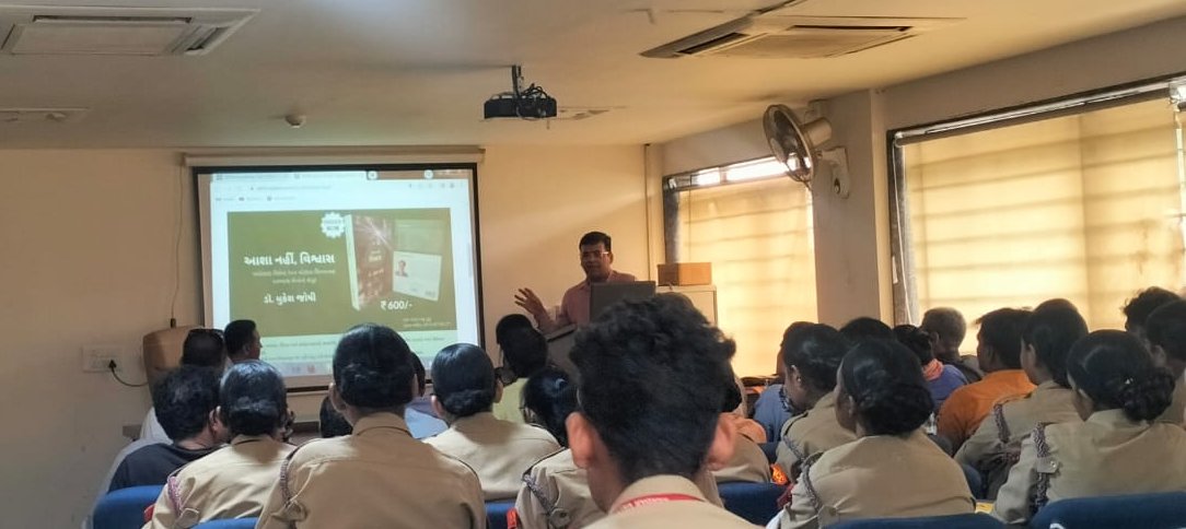GIDM conducted a program on 'Disability Inclusive Disaster Risk Management' uniting the Civil Defence volunteers, NGOs and Caregivers for expert sessions and practical demos to enhance disaster rescue skills and awareness in inclusive DRR.

<a href="/drrajivguptaias/">Dr Rajiv Kumar Gupta IAS (Retd)</a> 
<a href="/InfoGujarat/">Gujarat Information</a>