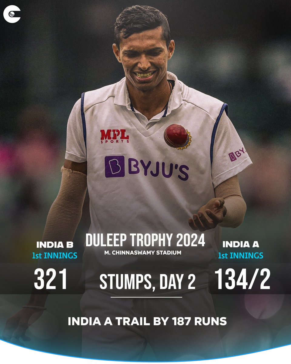 Navdeep Saini scored a crucial half-century and then followed up with two big wickets of Mayank Agarwal and Shubman Gill as the match stands evenly poised.

#DuleepTrophy #DuleepTrophy2024