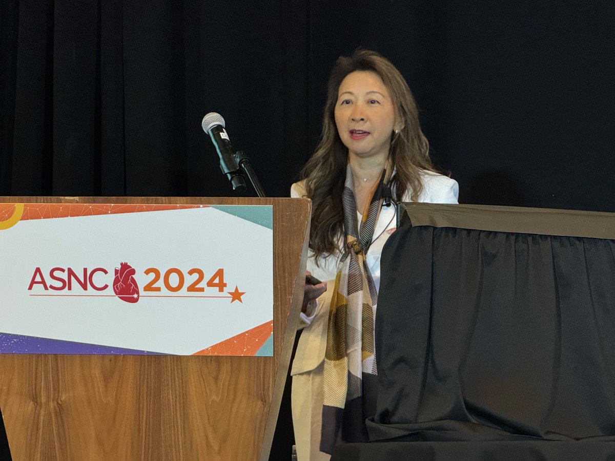 So thrilled and proud to witness my brilliant colleague and dear friend Dr. Chareonthaitawee deliver an incredible @myASNC President-Elect address at #ASNC2024 outlining her journey &amp; vision! Your leadership, passion, and vision are truly inspiring. @panithayaC #ProudFriend"