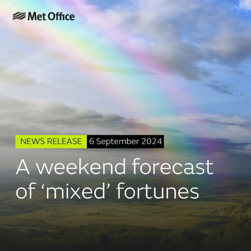 metoffice's tweet photo. The weekend weather presents a mixed outlook with some seeing finer spells, but pulses of heavy, and potentially impactful rainfall are never too far away for large parts of England and Wales. All the details below  ☀️☔️🌧️