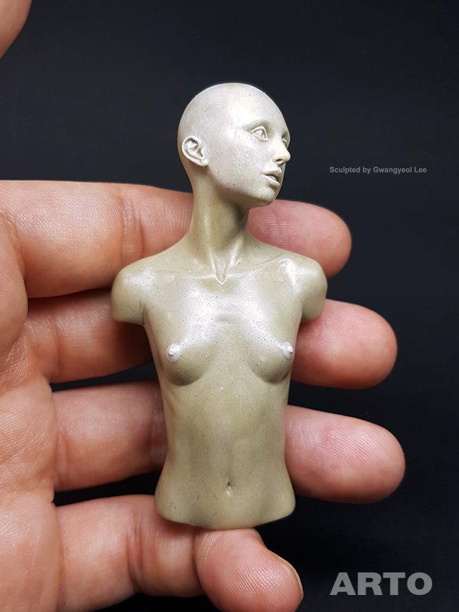 GwangyeolLee's tweet photo. Here is the finished work.
After finishing the day's schedule, I steadily worked for 2 hours every night for a week and now the first stage is all over.

.#arto #artopd #artoproduction #art #arttoy #toy #figure #miniature #sculpt #sculpture #sculptor #sculpting https://t.co/6tGKA2tIH7