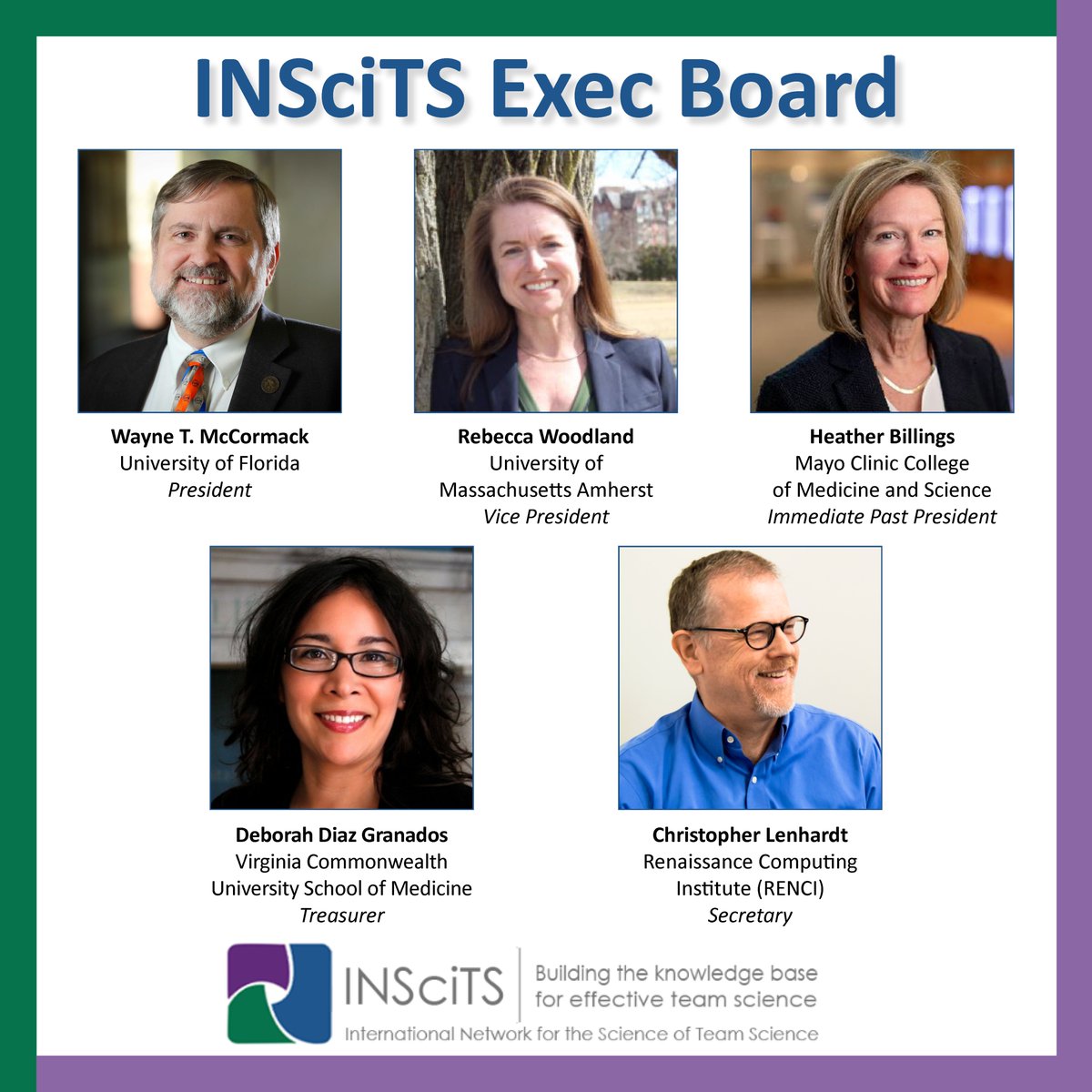 We are excited to announce the INSciTS Exec Board! Congratulations to all of the INSciTS officers! #INSciTS #ExecBoard