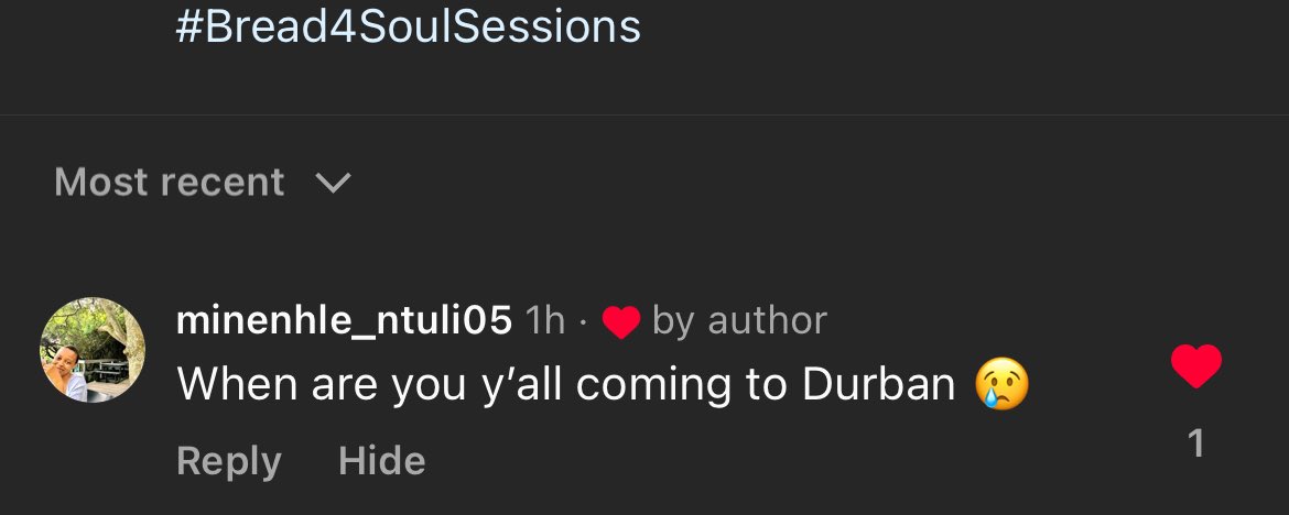 SirLSG_SA's tweet photo. WE ARE FINALLY COMING TO DURBAN 🥹. EARLY BIRD TICKETS DROPPING AT 16:00 

#Bread4Soul https://t.co/VIYNzhaTnS