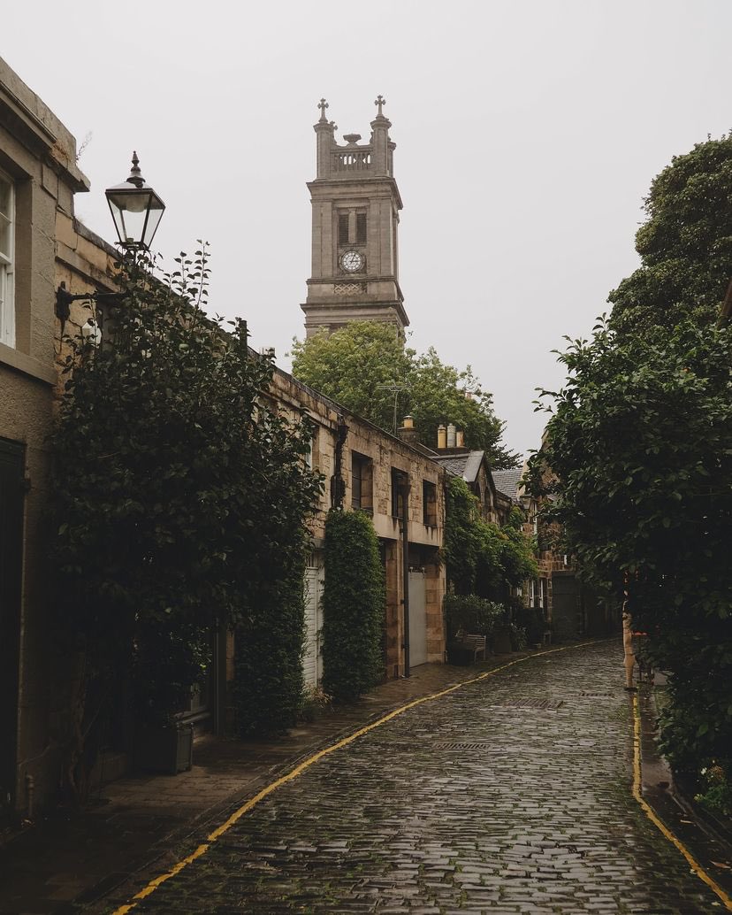 Nothing beats Edinburgh on a rainy day.