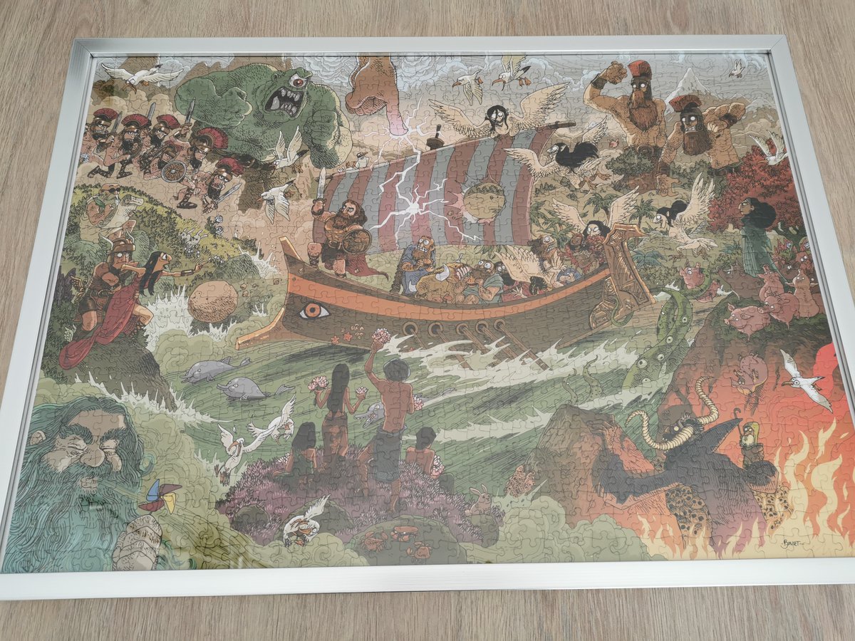 zebux's tweet photo. Merci @CallistoEdition et BouletCorp pour ce très beau puzzle. Et merci pour le sav rapide et efficace. https://t.co/KXisrpmrXj