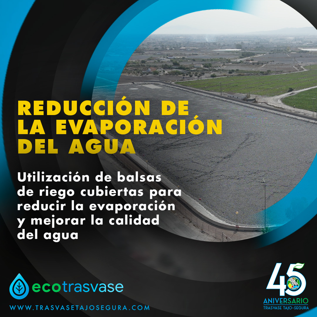 scrats_regantes's tweet photo. Las balsas de riego cubiertas no solo permiten reducir la evaporación, sino también mejorar la calidad del agua sin la necesidad de utilizar productos químicos.
➡️ECOTRASVASE: Puedes ver este capítulo en
https://t.co/R7Z39DdPfE
@AytoLorca @regiondemurcia @C_R_Lorca @mitecogob https://t.co/SaPXFxG1vN