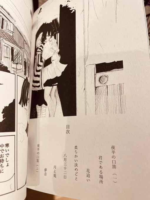 中、こんな感じです。頒布の仕方がよくわからんので、これからなんとかします…😇 