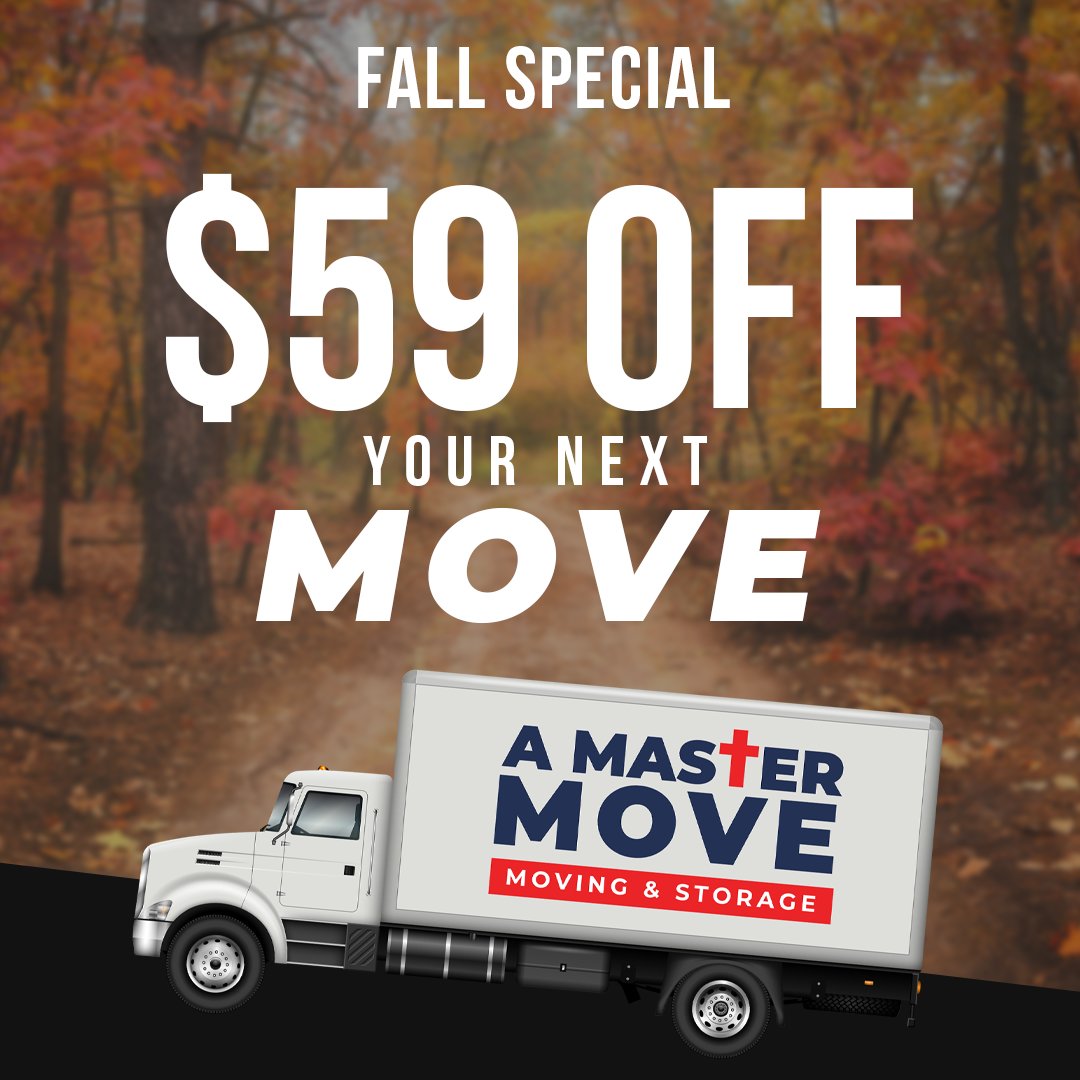 a_mastermove's tweet image. 🍂 Fall Special! Get $59 Off your next move with A Master Move! 🍁 Don’t miss out—book now and make your move easier and more affordable! 🚚 Contact us for a free quote. Have a great weekend!

#FallSpecial #MovingDeal #SaveBig #AMasterMove #Movers #MovingCompany #MaconGA