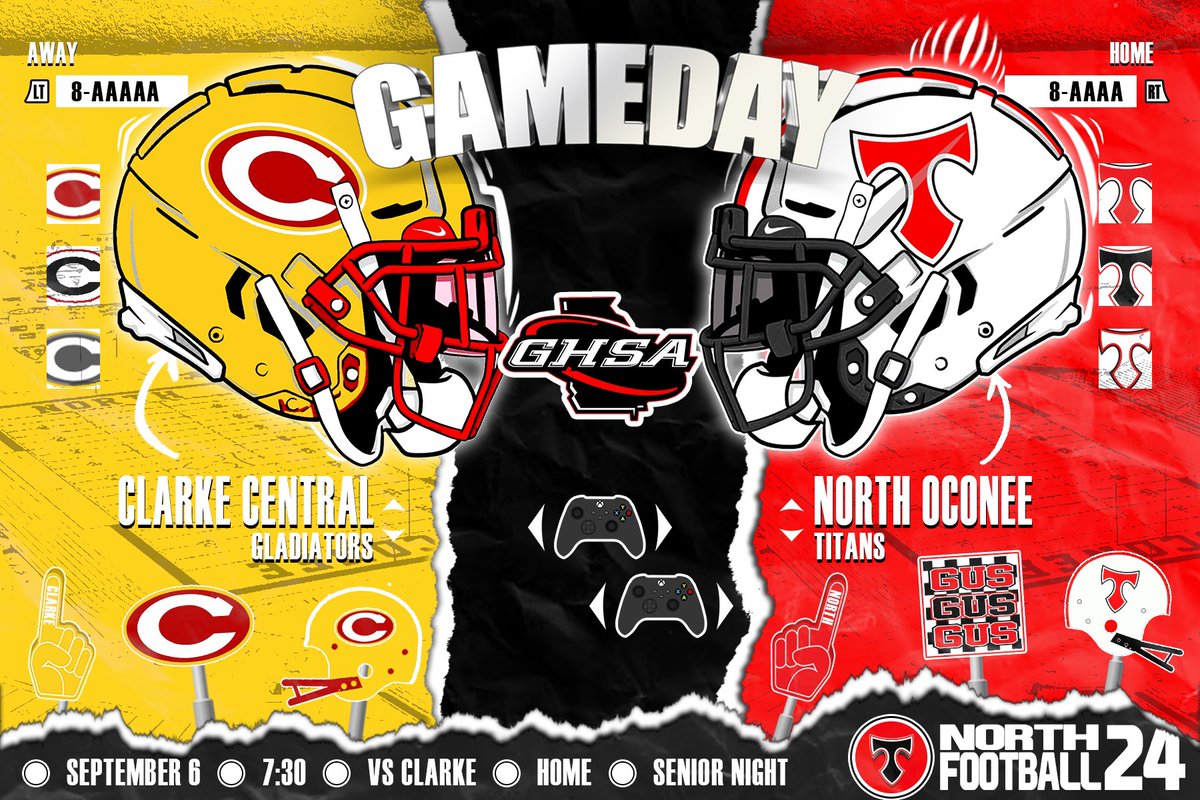 ⚫️🔴I DREAMED IT ALL🔴⚫️
💪🏼It’s Gameday!!!💪🏼
🚨SENIOR NIGHT🚨
#BeThereBeEarlyBeLoud
#HoldTheRope
#GUS