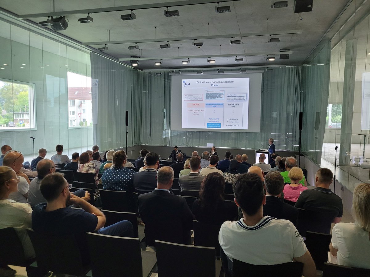 Payam Akhyari (@akhyarimd) on Twitter photo Full house at #essenfeelsthebeat
From cutting-edge genetics to practical recommendations for daily clinics. đ
<a href="/EssenBeat/">Essen - feels the Beat</a> <a href="/MedEssen/">Medizinische FakultĂ€t Essen</a> <a href="/DGK_org/">Deutsche Gesellschaft fĂŒr Kardiologie</a>
#ThCVSessen
#WHGZ Full house at #essenfeelsthebeat
From cutting-edge genetics to practical recommendations for daily clinics. đ
<a href="/EssenBeat/">Essen - feels the Beat</a> <a href="/MedEssen/">Medizinische FakultĂ€t Essen</a> <a href="/DGK_org/">Deutsche Gesellschaft fĂŒr Kardiologie</a>
#ThCVSessen
#WHGZ
