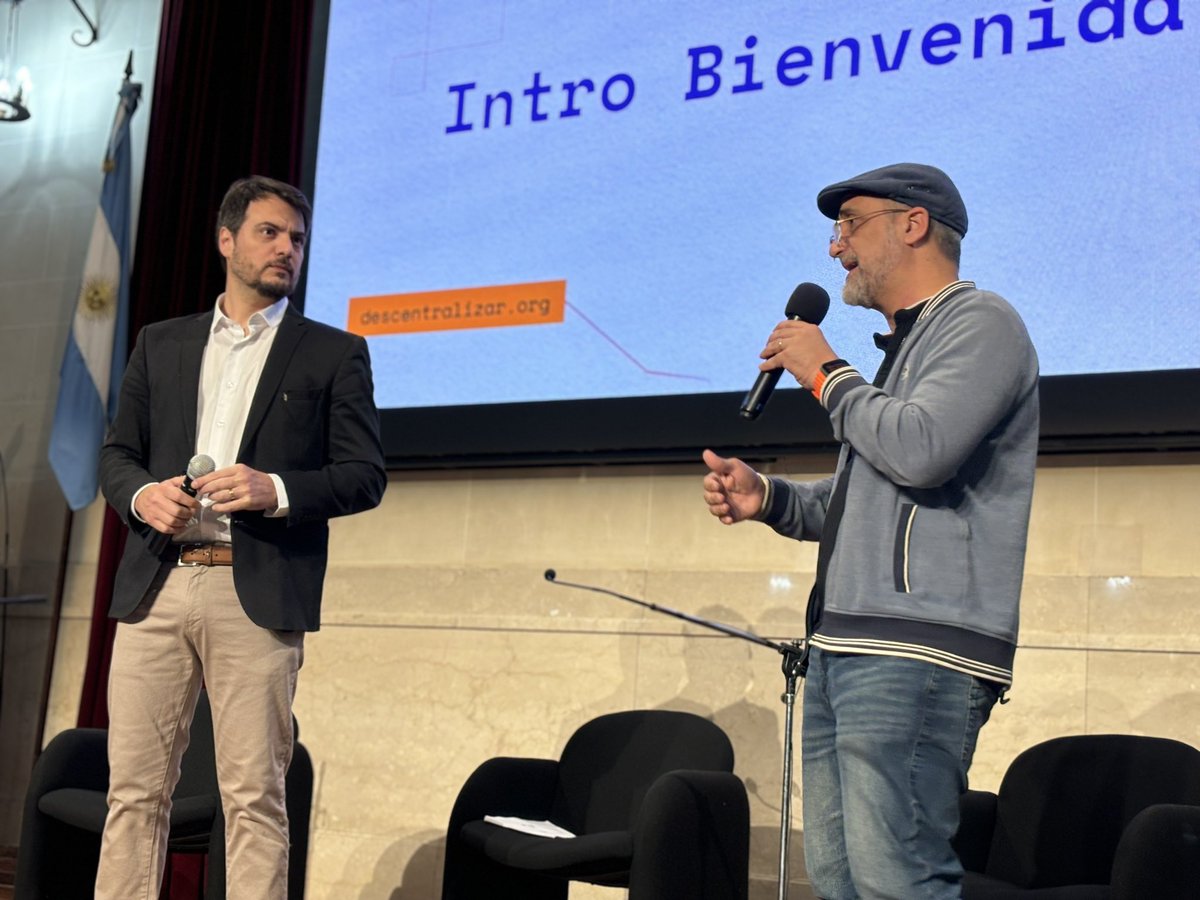 BitcoinAR's tweet image. 👏🏽🗣️ @RodolfoBits &amp;amp; @MartinFerratto