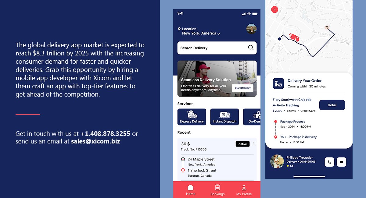 xicomtech's tweet image. Boost your ecommerce business growth by developing a multi-delivery app with Xicom and become a part of a thriving industry expected to hit $8.3 billion by 2025. Let&apos;s connect now!

Click Here: bit.ly/47fafHY

#MultiDeliveryApp #AppDevelopment #XicomTech #BusinessGrowth