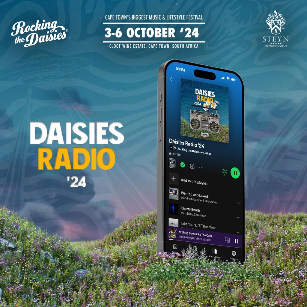 Get hyped for Daisies’24 with our ultimate pre-festival playlist! 💿 Tell us which tracks from our Daisies’24 artists you think should be added to get ready to be in the stars with us. 

Check out the Daisies Radio playlist in the bio! 🔗