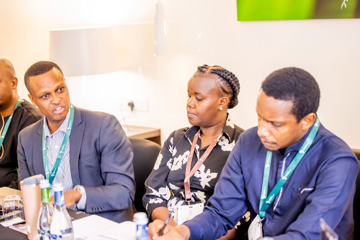 At the #AFSForum2024, Dr. Florence Uwamahoro, Deputy Director General of Agricultural Development, held a side meeting with Martien Van Nieuwkoop, Director of Agricultural Development at the Gates Foundation.
