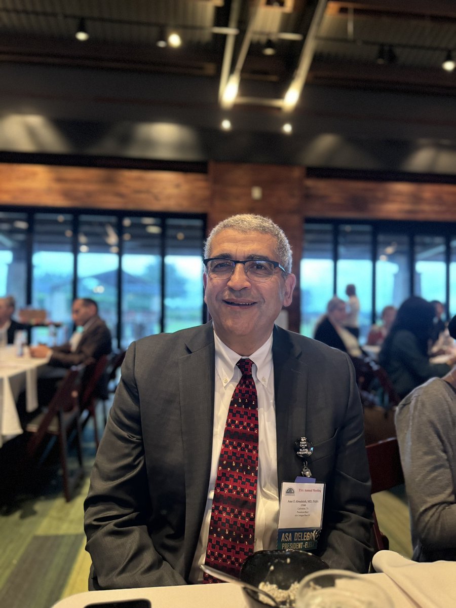 UTMB OB Anesthesia Division (@utmb_ob_anesth) on Twitter photo So exciting to see our own <a href="/Amr_Abouleish/">Amr Abouleish -- a Paleo-Anesthesiologist</a> at the TSA'S WOMEN IN
ANESTHESIOLOGY BREAKFAST - as the upcoming TSA president! So exciting to see our own <a href="/Amr_Abouleish/">Amr Abouleish -- a Paleo-Anesthesiologist</a> at the TSA'S WOMEN IN
ANESTHESIOLOGY BREAKFAST - as the upcoming TSA president!