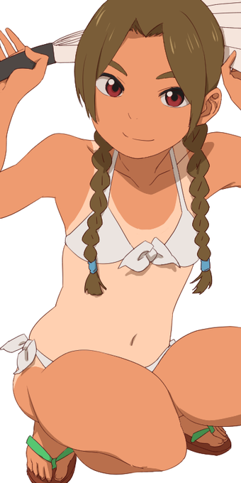 日焼けあとと言ったらあるみっち #アベノ橋魔法商店街 