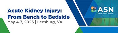 The 3rd  Acute Kidney Injury: Bench to Bedside conference is coming May4-7,2025!  Save the date! Great program plus an awesome Workforce development program for trainees! Travel awards, lots of great science and networking in beautiful Leesburg Virginia👇