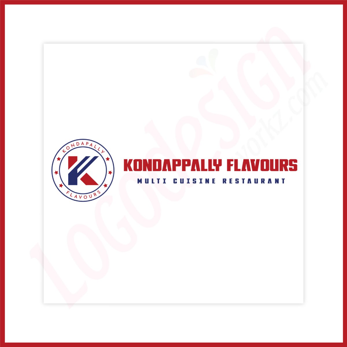 dotlineweb's tweet image. Introducing the Kondapally Flavours logo, beautifully crafted by Logodesignworkz! 
Elevate your brand with our unique, custom-designed creations that stand out. Looking for a logo that captures your brand&apos;s essence? Contact us today 
#Logodesignworkz #KondapallyFlavours