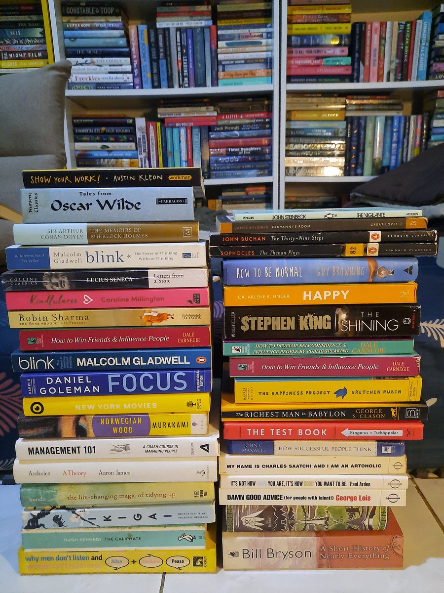 mhdiskdr's tweet photo. please, bantu retweet.

hello, aku mau menjual beberapa buku koleksiku, semuanya dijamin original. kondisi buku2 beragam ada yg masih sealed, ada jg yg sudah menguning. jika ada yg tertarik atau mau tanya2 bisa dm atau reply aku. untuk pengiriman dari tangerang, ya. terima kasih. https://t.co/1kFlDx5N2w