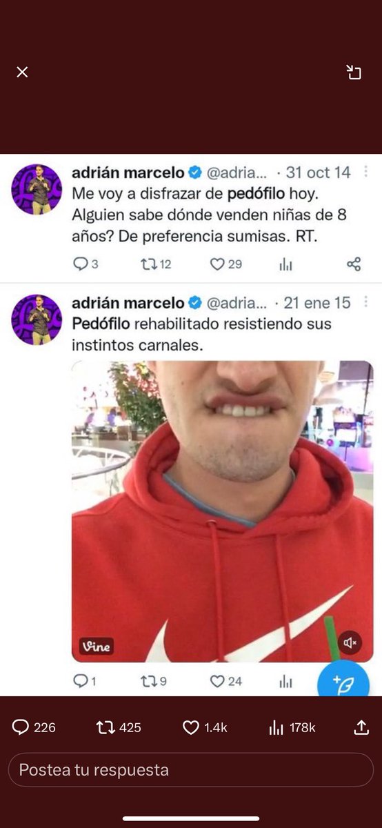Eri94790011's tweet photo. @ffierro03 @13S90k @PandaDelAmor17 @lamolechida A Poco lo que dice Adrian Marcelo es de risa https://t.co/gVIsT9yv5Q