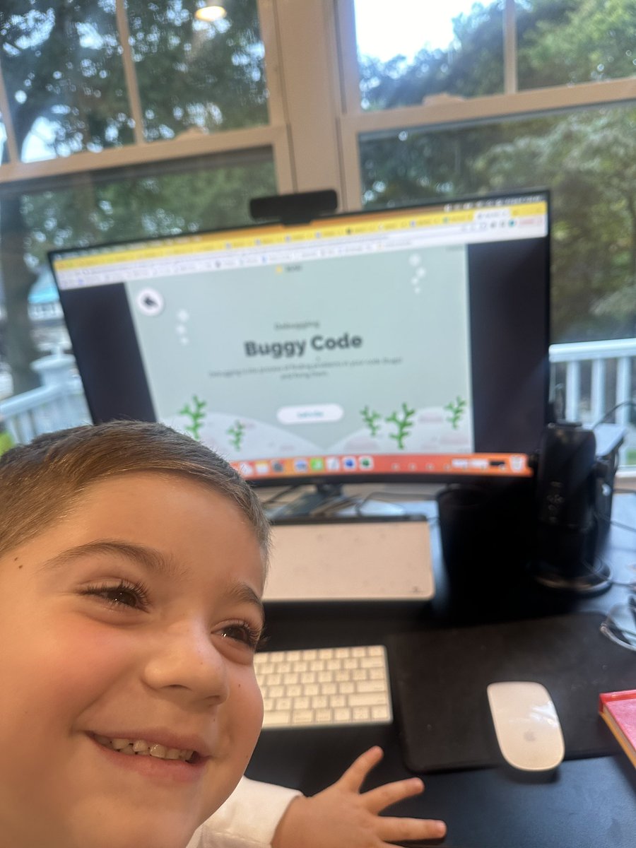 Teaching my kid to code so he’s not impressed by your dusty ass SaaS