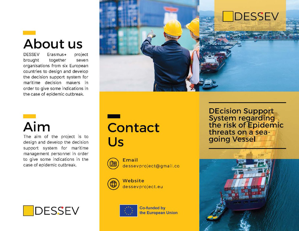 The Barcelona Faculty of Nautical Sciences is participating in the DESSEV project, with five other European partners, with ERASMUS+ funding so that, in the event of another pandemic of any type of virus, they have a plan to follow on board