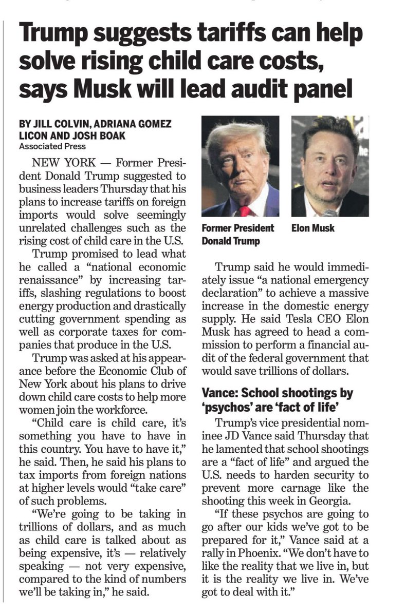 These are not serious people