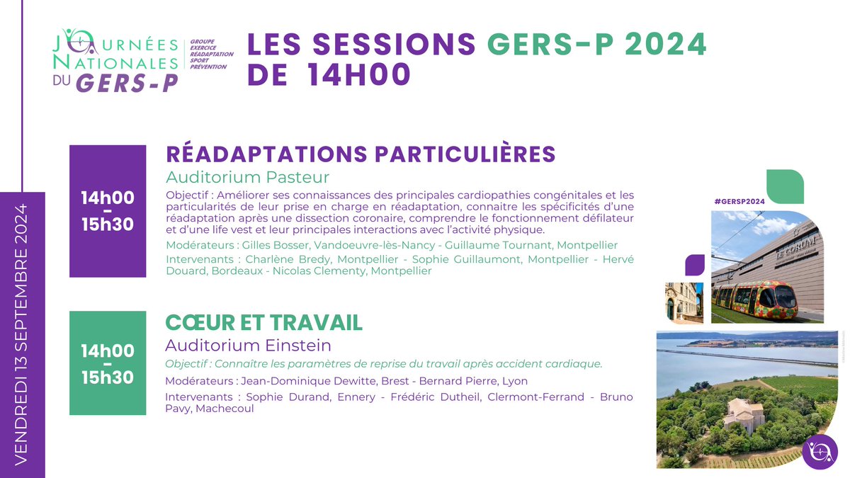 Maintenant 🔴

Réadaptations particulières ou cœur et travail ? Vous avez le choix en salles ! #GERSP2024 #GERSP

🗓️ Vendredi 13 septembre
🕐 14h00