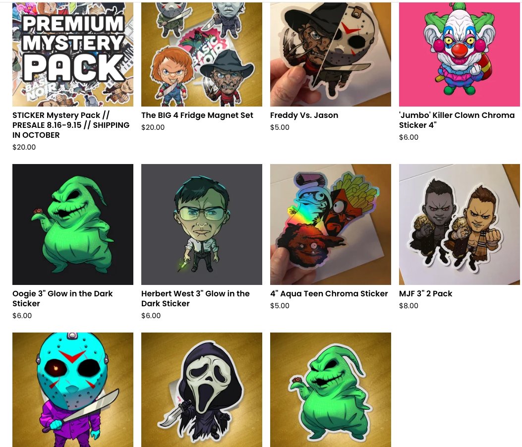 basicnoir's tweet image. PREORDERS are still OPEN, but I got some folks reaching out to have more individual items available - imma work on that over the weekend, should have up by Monday!