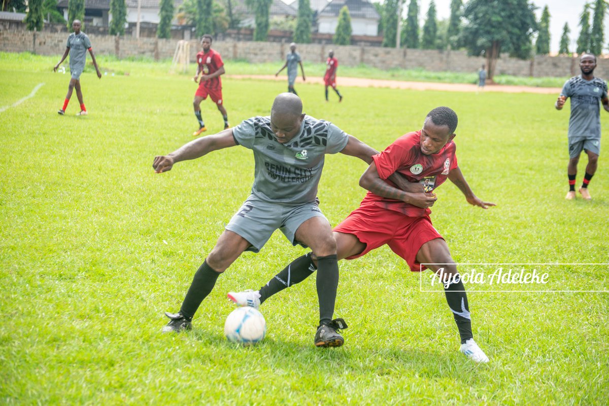 It wasn't Shaolin Soccer! 

It was the curtain raiser of the <a href="/Bright_097/">Bright Osayi-Samuel</a> U-13 Football Competition organized by the <a href="/edostate_fa/">Edo State FA</a>.

Edo SWAN surrendered to Edo Grassroots Coaches 1-0.

#TalkAndPlay