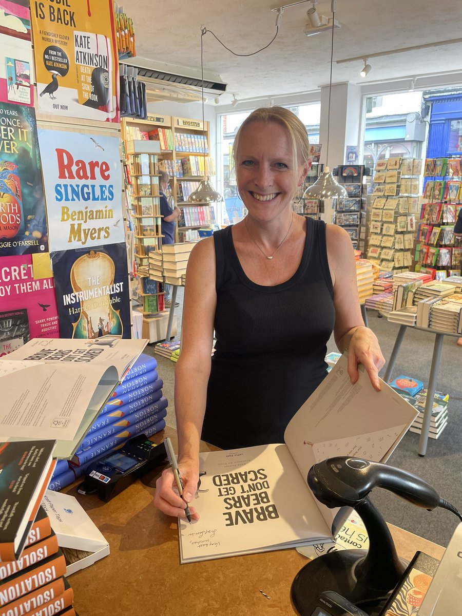 Suzy Senior (@suzy_senior) on Twitter photo Thanks for letting me sign copies of Brave Bears Don’t Get Scared, <a href="/beverleybooks/">The Beverley Bookshop</a>.
Lovely to visit your beautiful shop! Thanks for letting me sign copies of Brave Bears Don’t Get Scared, <a href="/beverleybooks/">The Beverley Bookshop</a>.
Lovely to visit your beautiful shop!