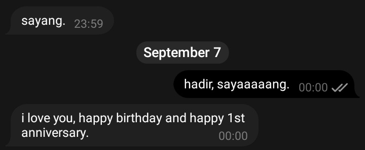 lihat ada yang jadi si paling 00.00 (nangis dikit gak ngaruh)