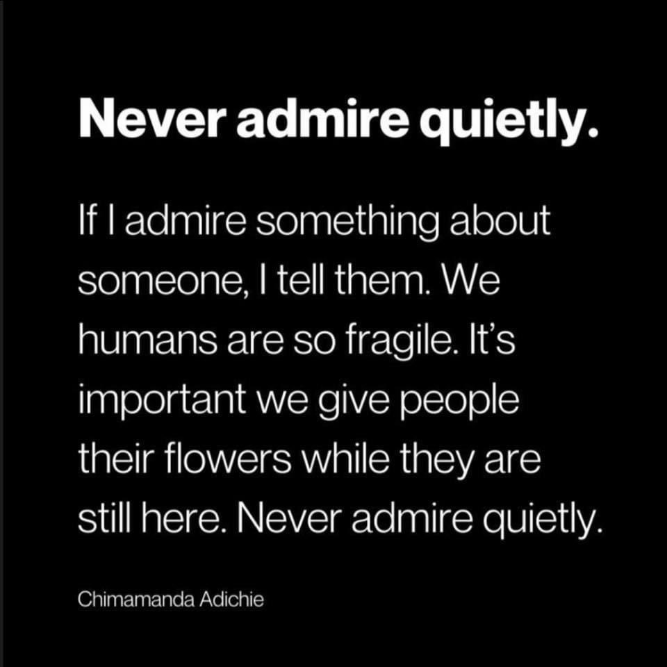 YES!! Love people out loud!  Celebrate other strengths! ❤️