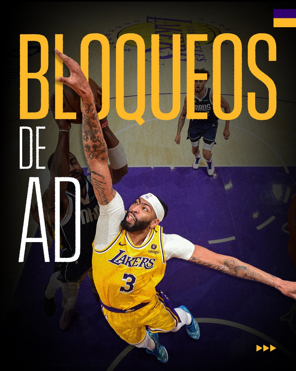 LosLakers's tweet image. Joyitas a la defensiva por parte de AD.

#NBADefenseWeek