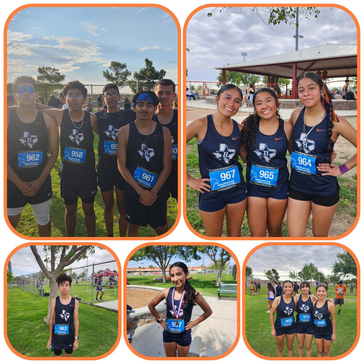 Awesome job competing and running hard, let's continue getting better. Congratulations to Megan for placing🥇in the 9th girls division! 👏 #riverside4ever