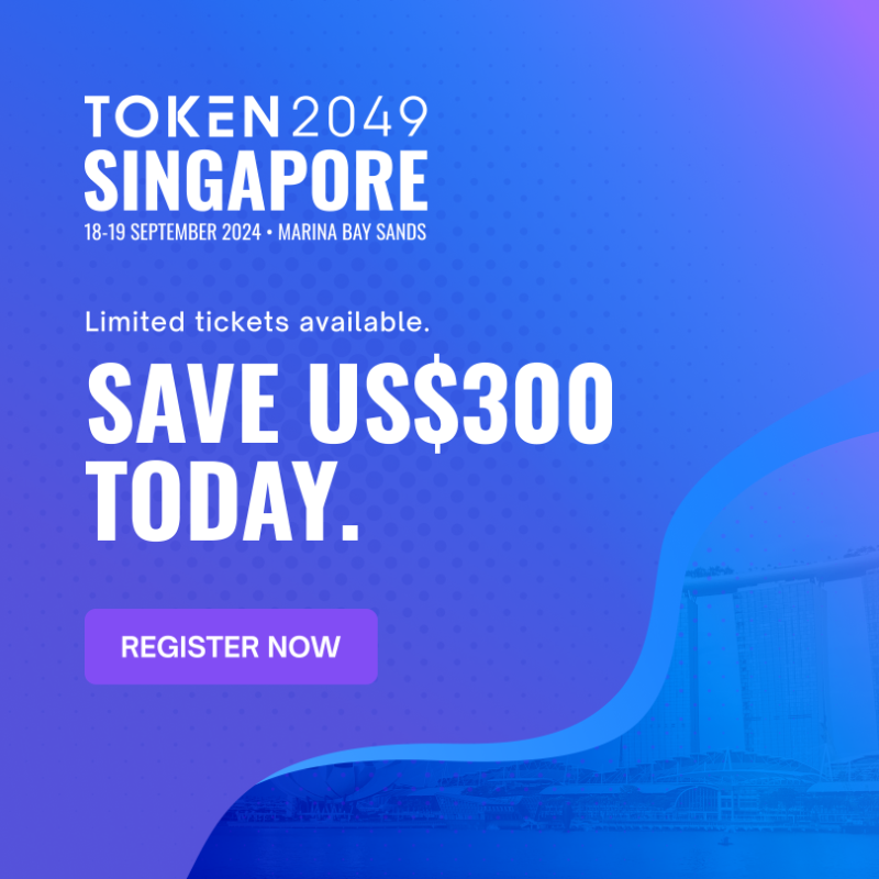 token2049's tweet photo. In just a few days, 20,000 attendees will converge at the world's largest crypto event.

On 18-19 September #TOKEN2049 will take over Singapore for our biggest and most immersive edition yet.

Secure your ticket before they're sold out: https://t.co/mgbtR9omea