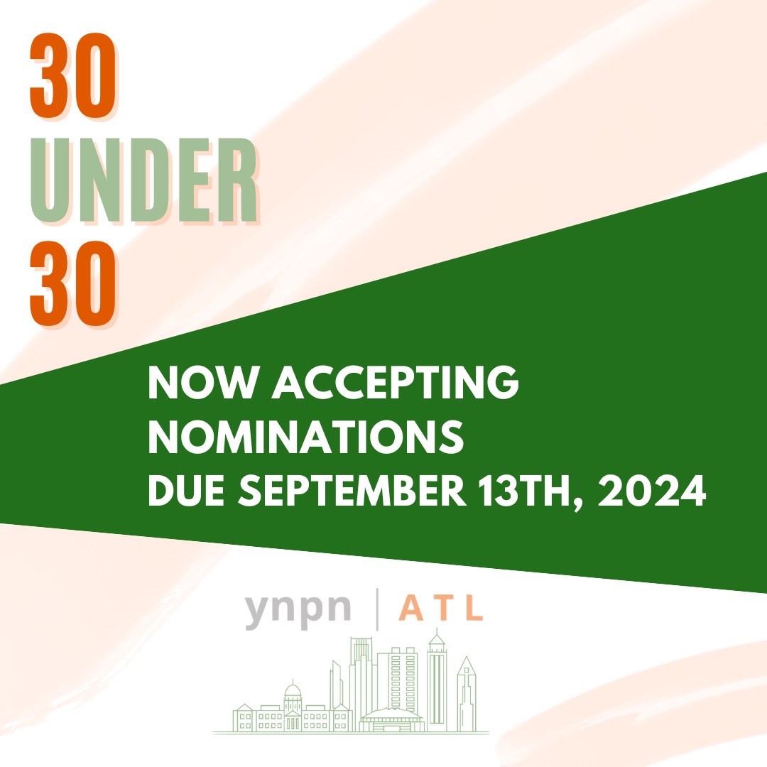 ynpnatl's tweet photo. 🚨 Reminder! 🚨 Our 30 Under 30 nominations are still open, but time is running out! Nominations close on September 13th, so if you or someone you know is making waves in the nonprofit world, don’t miss this chance to be recognized! https://t.co/8zp2XV16kq