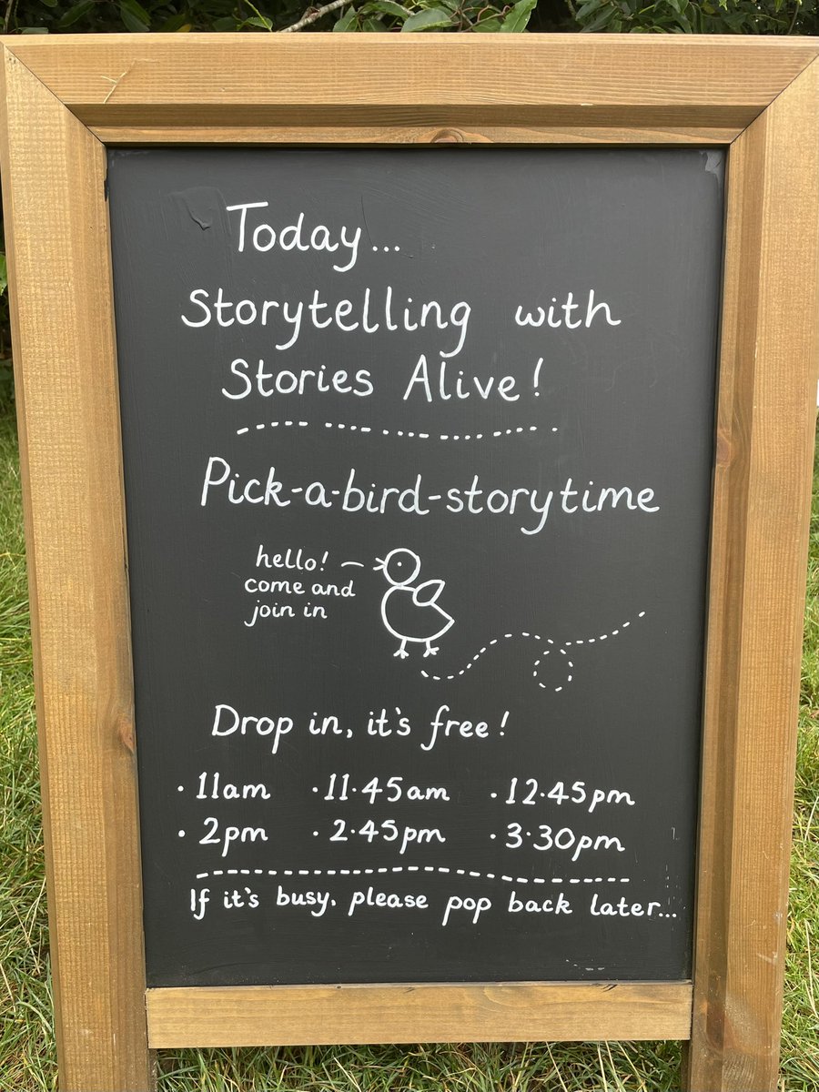 I’m back at @NTBeningbrough hall tomorrow for more ‘Pick A Bird’ stories, it’s <a href="/heritageopenday/">Heritage Open Days</a> so why not pop along and see what’s going on in the story den.